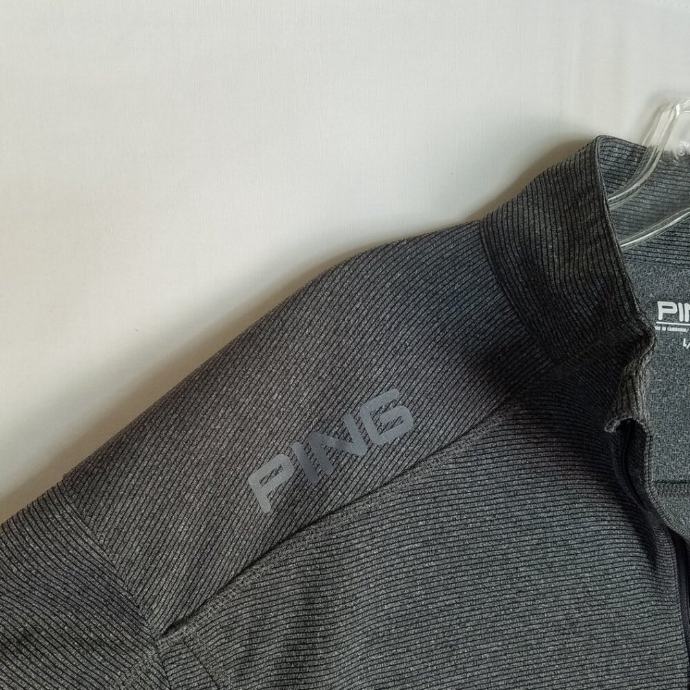 Ping Sensorcool Performance Gray 1/4 Zip Pullover… - image 3